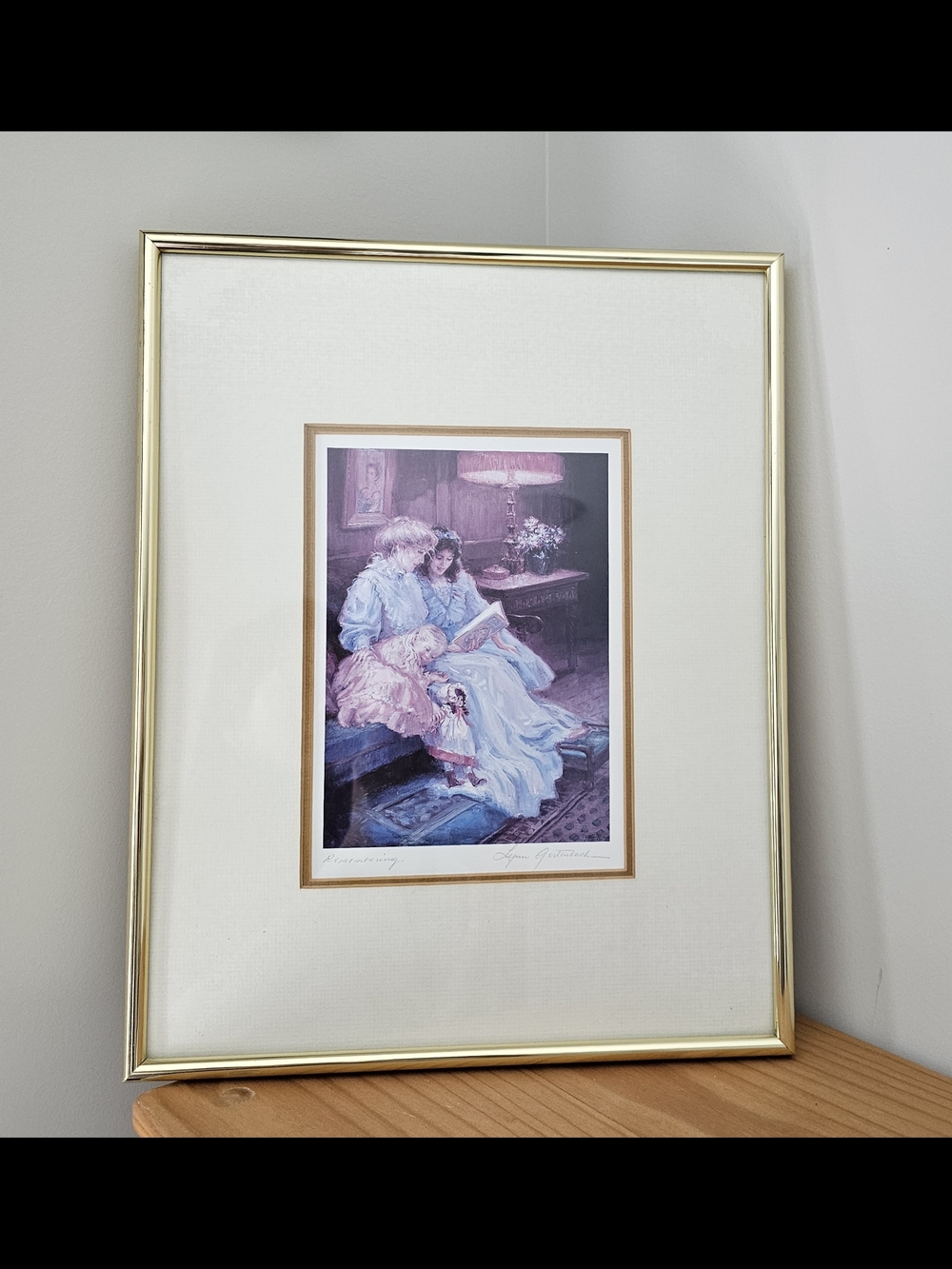 A Great Mothers Day Gift! "Remembering" by Lynn Gertenbach Lithograph